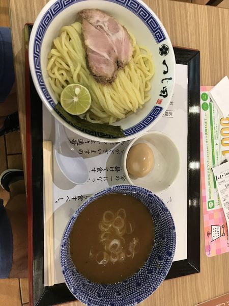 「濃厚味玉つけ麺 980円」@つじ田 ららぽーと富士見店の写真
