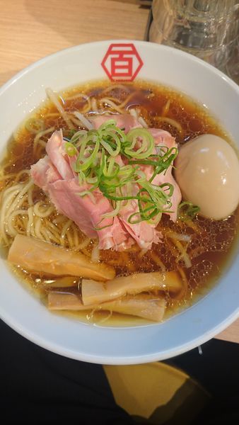 「肉汁中華そば醤油」@百年本舗 秋葉原総本店の写真