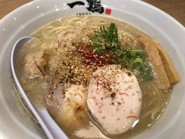 「濃厚鶏白湯ラーメン」@濃厚鶏そば 一鶏 ララガーデン川口店の写真
