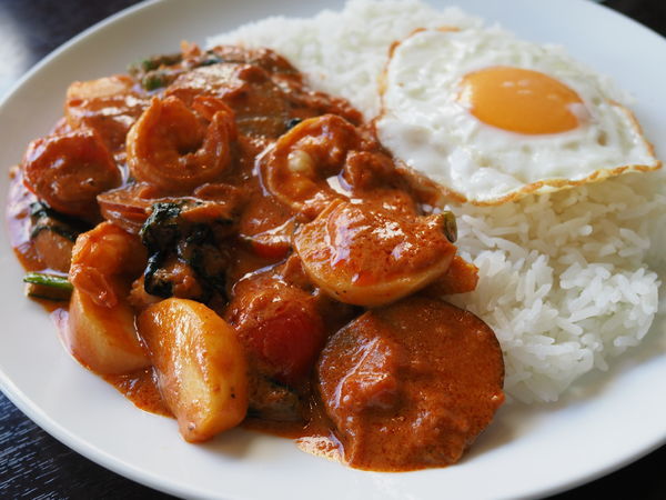 「エビと野菜のペナンカレー（ライス付き）」@Pau Hanaの写真