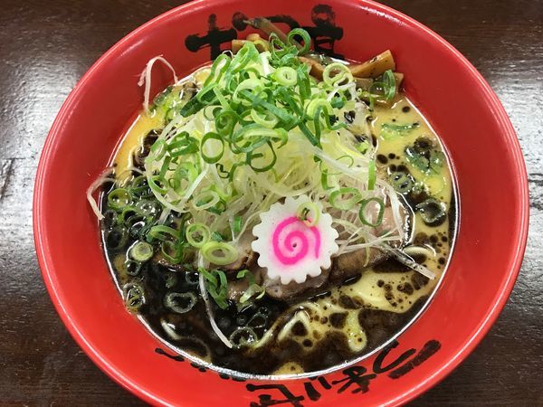 「黒葱油の鶏白湯ねぎちゃーしゅうめん ¥1,050」@なんつッ亭 秦野本店の写真