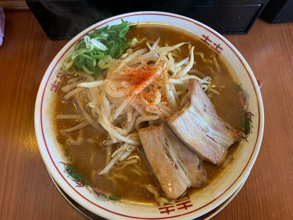 「濃厚味噌ラーメン780円(冬限定)」@手もみ中華そば 麦の花の写真