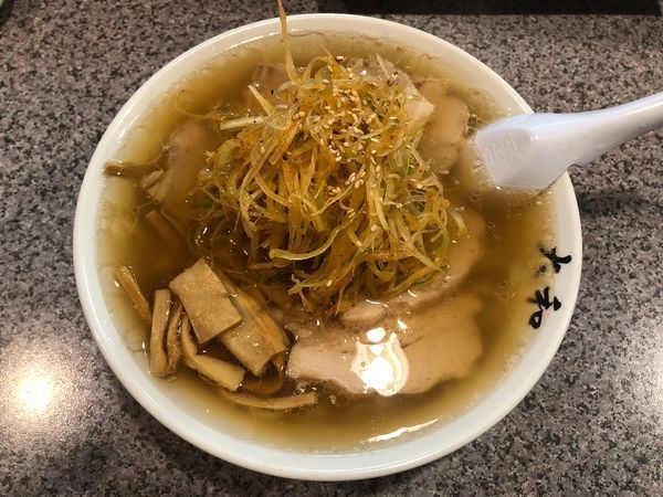 「チャーシューメン＋辛ねぎ」@佐野青竹手打ちラーメン 大和の写真