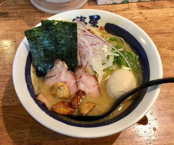 「オニガリラーメン【限定】 850円」@濃厚煮干しそば 麺匠 濱星 日吉店の写真