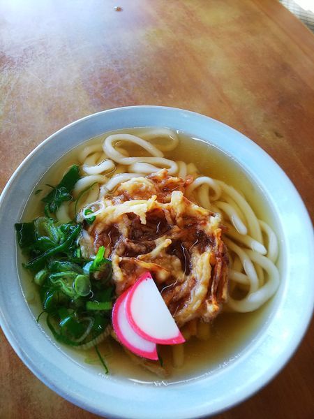 「かき揚げうどん」@うどん川越屋の写真
