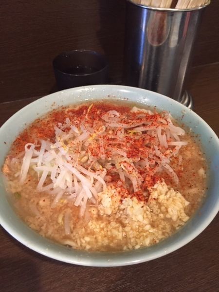 「小 700円　ニンニク・アブラ・トウガラシ」@ラーメン二郎 JR西口蒲田店の写真