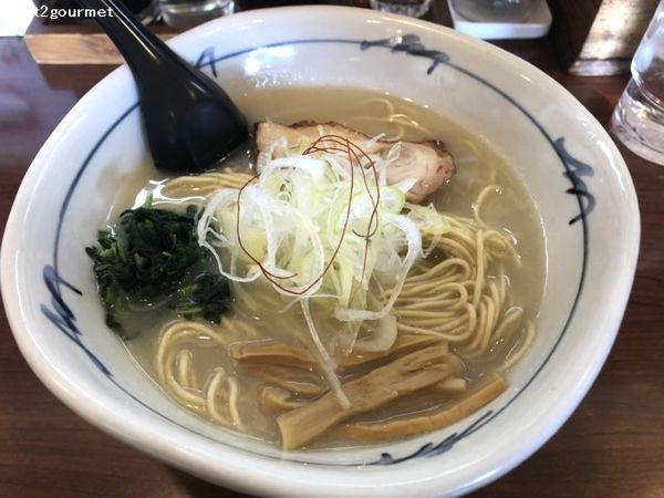 「地鶏白湯ラーメン (850円)」@そうげんラーメンの写真