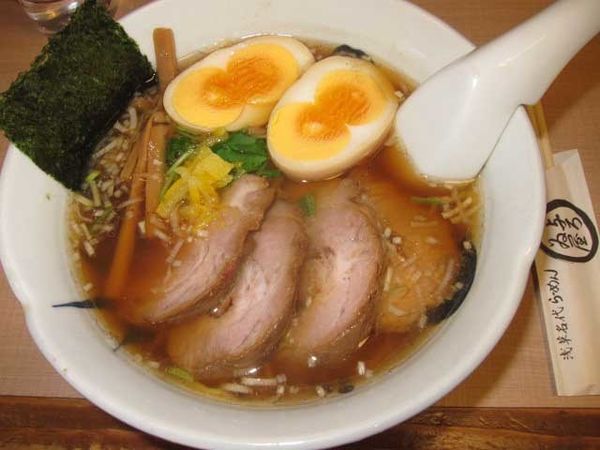 「ちゃーしゅうめん　950円＋双子の味玉　100円」@与ろゐ屋の写真