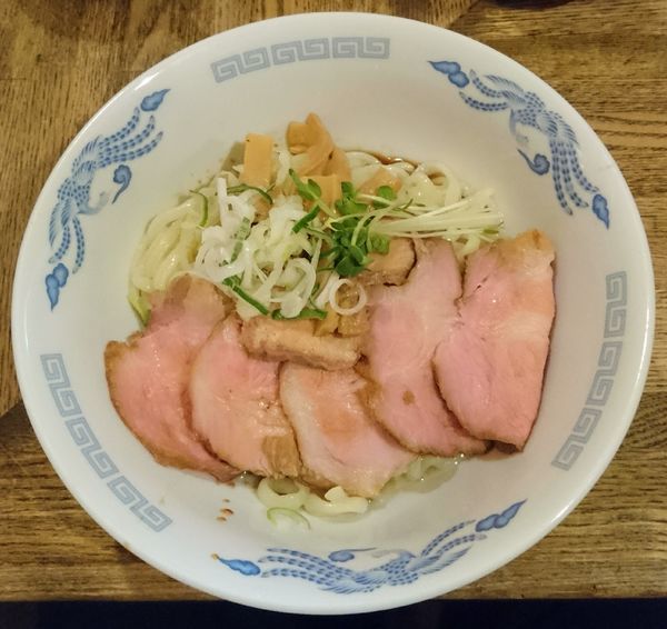 「油そば+肉増し+生玉子+生ビール」@燦燦斗の写真