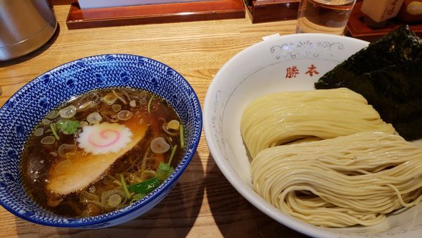 「清湯つけそば」@つけそば 神田勝本の写真