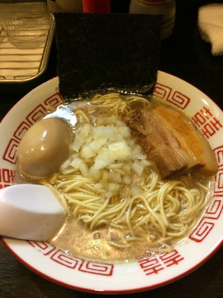 「淡麗中華ソバ750円➕味玉100円」@中華ソバ 伊吹の写真