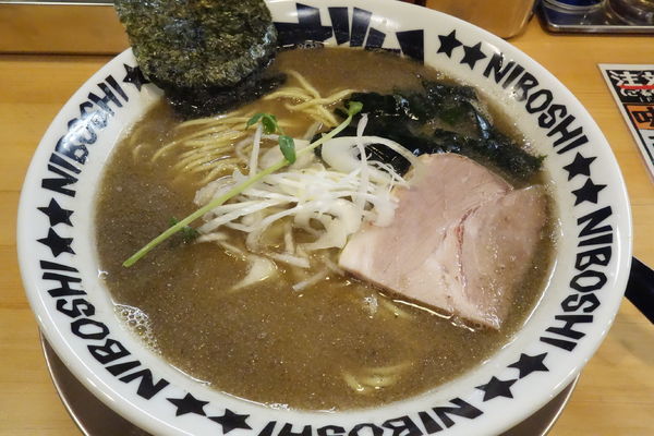 「あばかん煮干しラーメン（並）」@煮干しラーメン あばかん 本店の写真