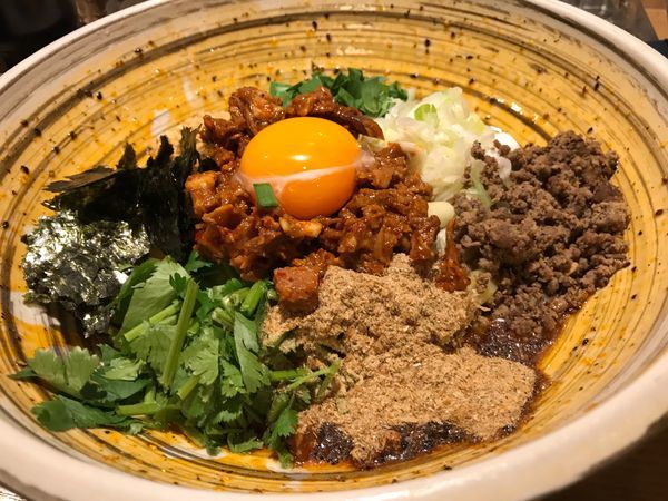 「まぜひつじ」@自家製麺 MENSHO TOKYOの写真