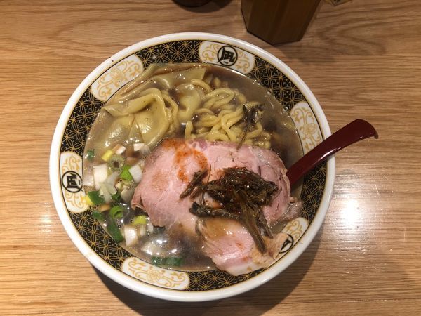 「すごい煮干ラーメン」@すごい煮干ラーメン凪 池袋西口店の写真
