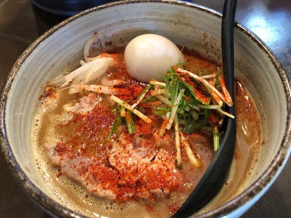 「辛みそらーめん」@麺処 と市の写真