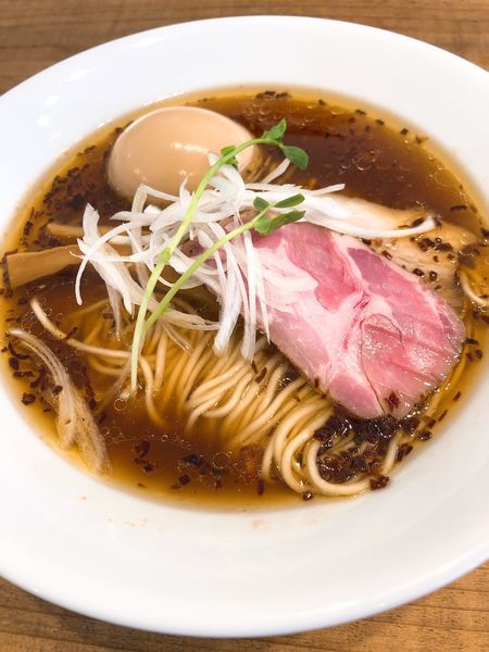 「味玉 Kiri_Soba 流山本みりん醤油 ¥900」@The Noodles & Saloon Kiriyaの写真