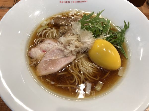「味玉醤油らぁ麺」@らぁ麺 いしばしの写真