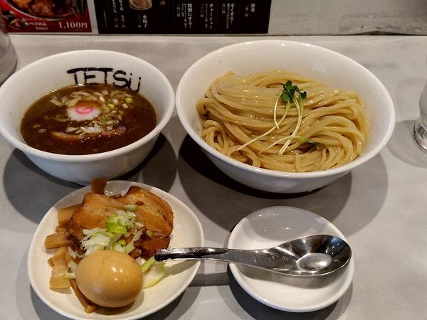 「特製つけめん(大盛・300g・煮干し)1,210円」@つけめん102 大宮店の写真