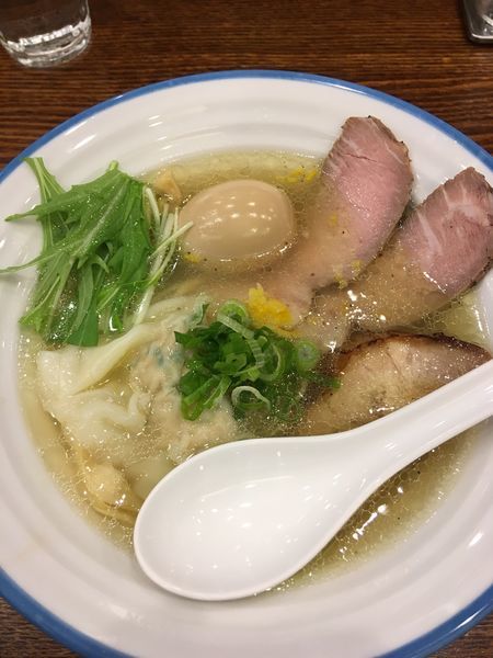 「特製潮そば」@麺宿 志いなの写真