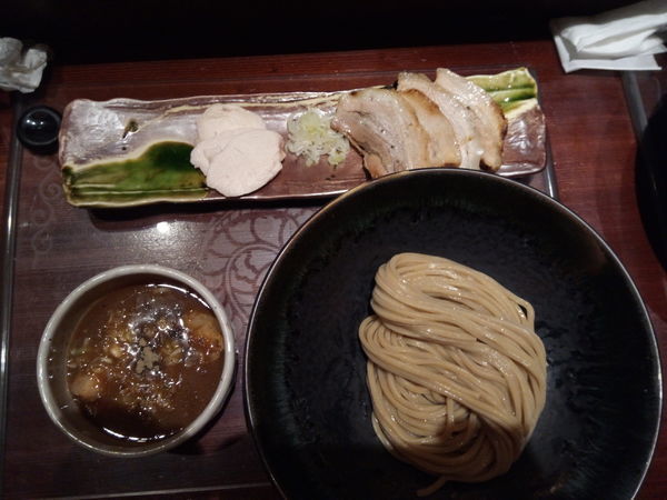「チャーシューつけ麺」@つけ麺 繁田の写真