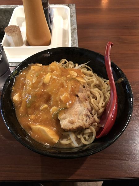 「ミニフュージョン」@火の豚 立川ラーメンスクエア店の写真