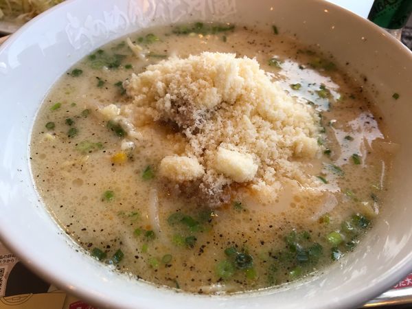 「チーズ味噌ラーメン（シャキネギ）」@らあめん花月嵐 ひたちなか高場店の写真