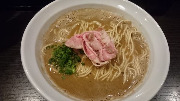 「香蛯蛯麺(牡丹海老･甘海老・車海老) ￥900 + 烏賊わた」@灰汁中華 丿貫 福富町本店の写真