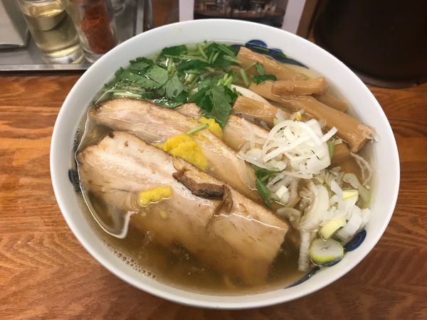 「和風柚子焼豚麺」@麺屋ひょっとこの写真