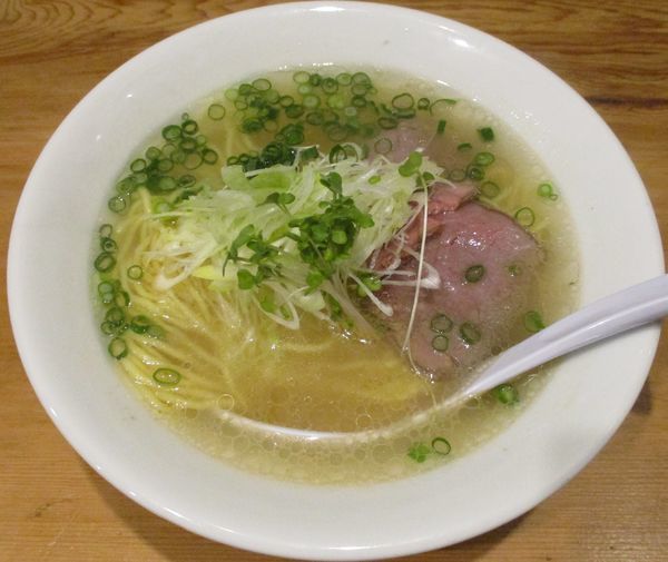 「牛塩らーめん　800円」@竹麓輔らーめん創作工房の写真