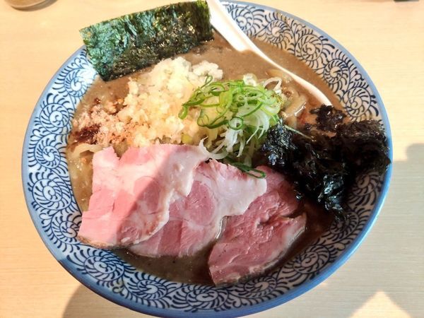 「期間限定 ドロニボシソバ」@らー麺 アオキジの写真