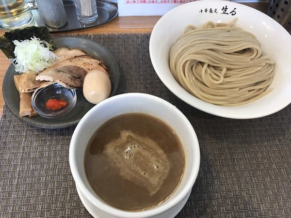 「特製つけそば」@中華蕎麦 生るの写真