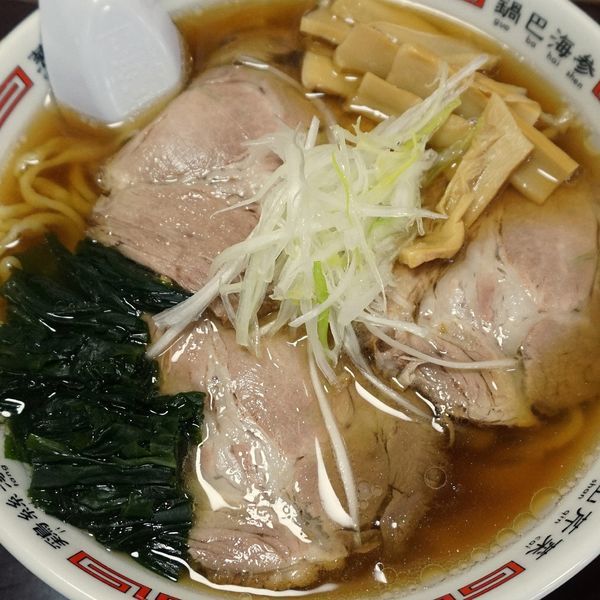 「チャーシューメン750円＋大盛100円」@わたりやの写真