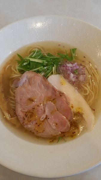 「塩そば」@noodle kitchen KYOの写真