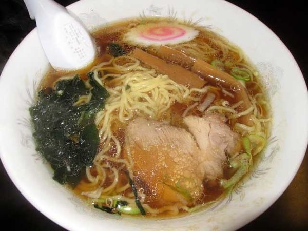 「ラーメン　500円」@大釜 本店の写真