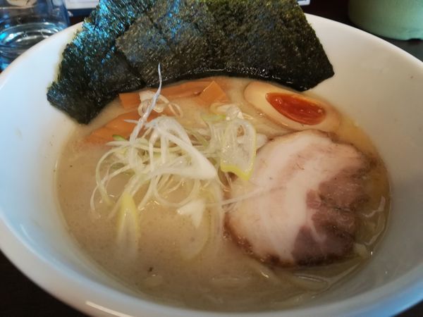 「ブレンド ラーメン塩(清湯+白湯)」@らーめん 東京食堂の写真