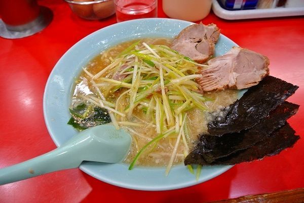 「かいざんラーメン850円麺硬めアブラ多め」@かいざん 西船橋店の写真