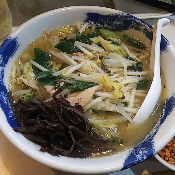 「【限定】タンメン（カラシビ揚げ玉付き）」@麺屋 扇 SENの写真