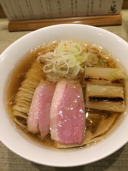 「鴨らぁめん780円」@らーめん 鴨to葱の写真