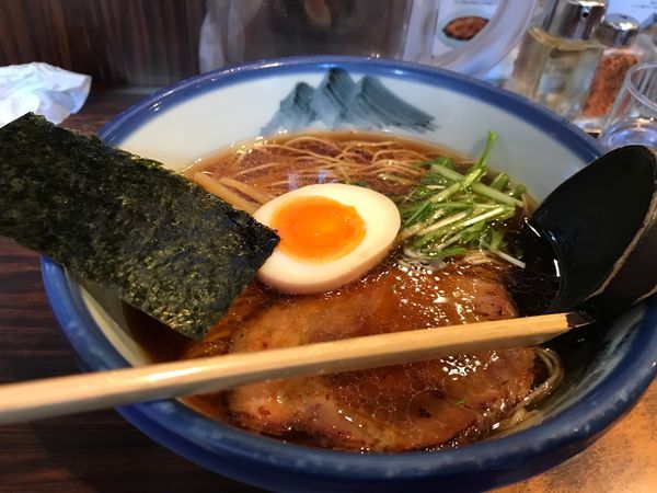 「醤油ラーメン」@AFURI 中目黒店の写真