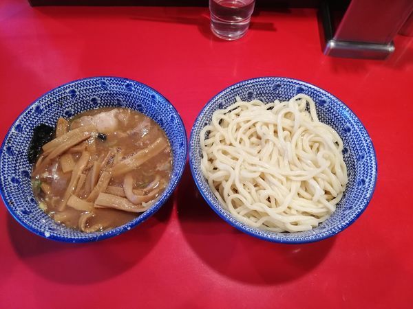 「つけ麺850円メンマ100円」@自家製中華そば 勢得の写真