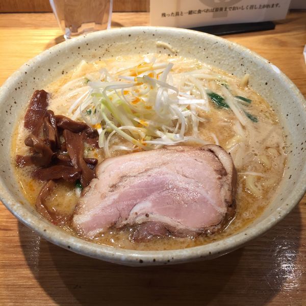 「バリ味噌らーめん」@つじ田 味噌の章 飯田橋店の写真