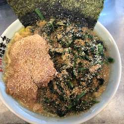 ラーメン ほうれん草トリプル