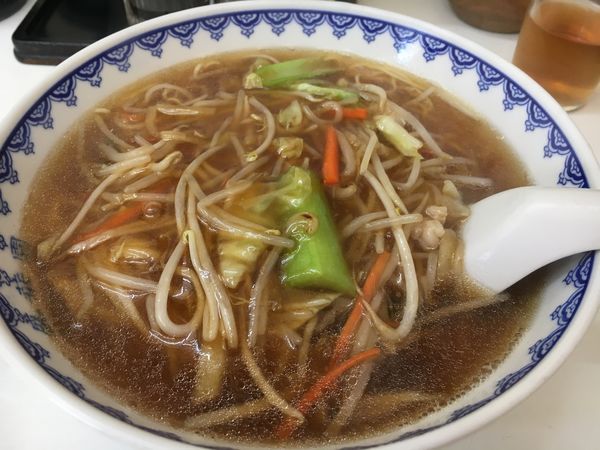 「もやしそば　750円」@盛華園の写真