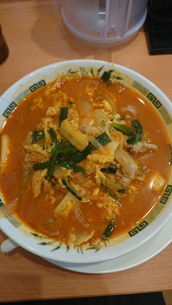 「チゲ」@日高屋 田町東口店の写真