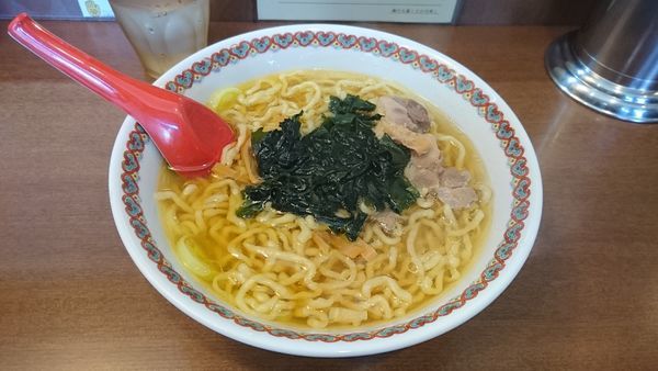 「三陸わかめらーめん醤油味大盛り」@中華そば 嘉一の写真