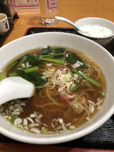 「半ラーメン半チャーハンセット」@中華料理 華香楼の写真