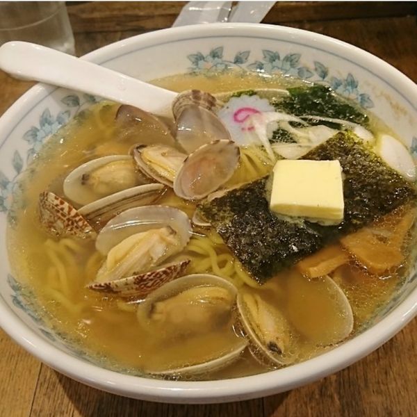 「塩あさりラーメン」@塩らーめん しお丸の写真