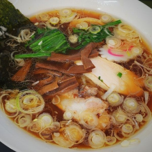 「清湯醤油そば ６８０円」@中華そば とらやの写真