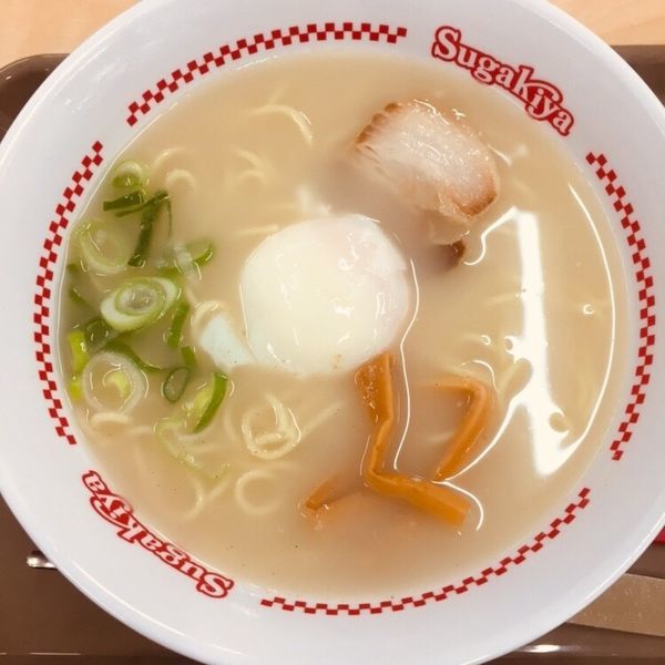 「玉子入りラーメン 380円」@スガキヤ 蒲郡アピタ店の写真