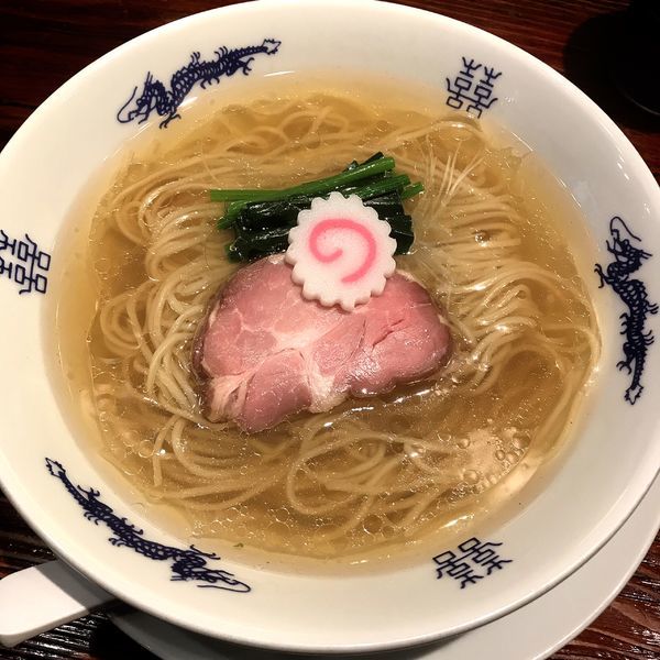 「中華そば 肉2、海老2」@中華蕎麦にし乃の写真